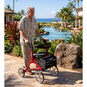 Walkers and Rollators at Beach Walk Oahu