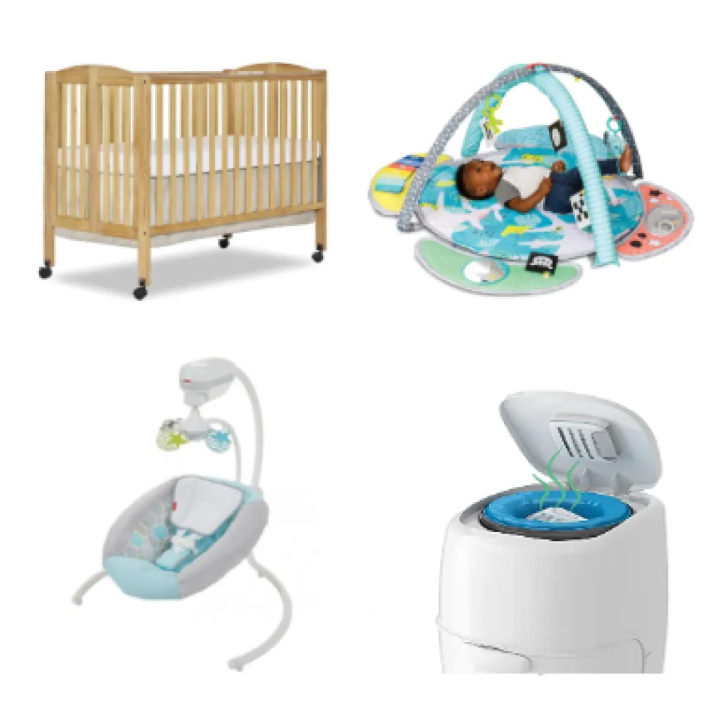 Daiper Genies, Potty Chairs, Swings