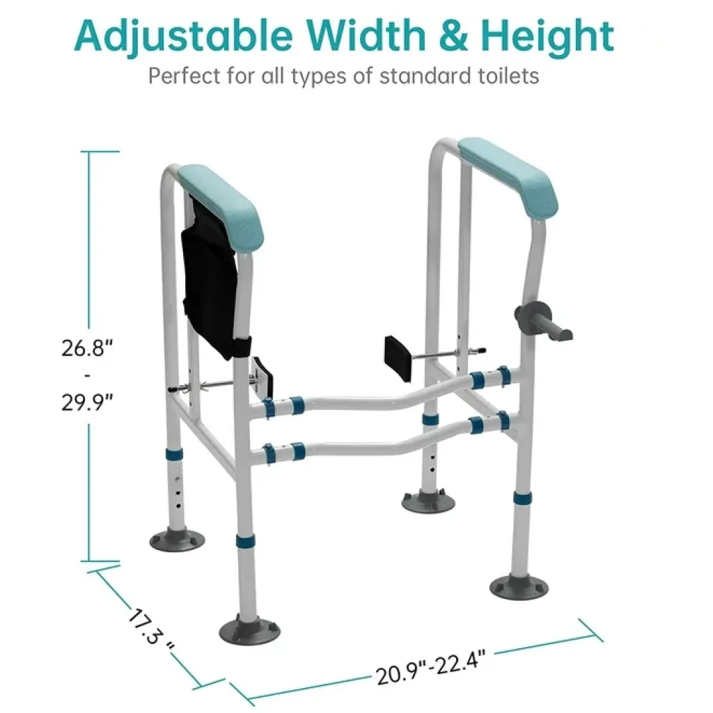 Stand Alone Toilet Safety Rail