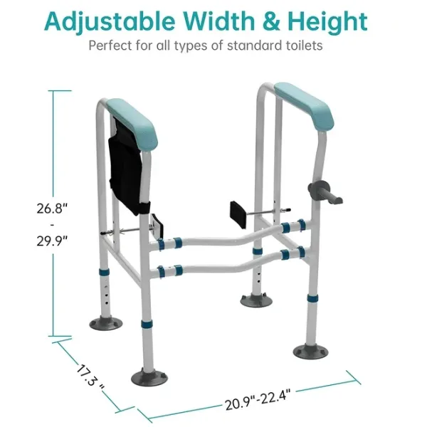 Stand Alone Toilet Safety Rail
