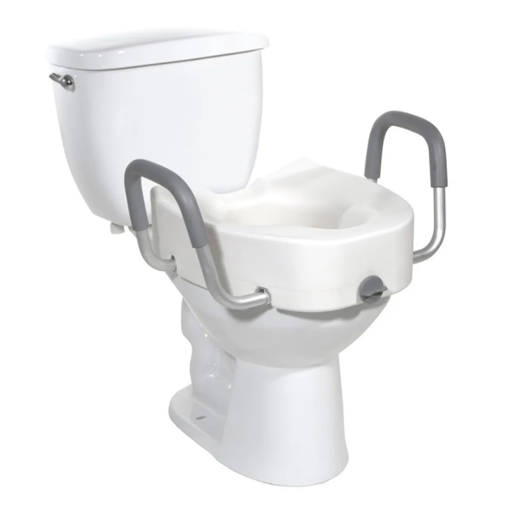 Raised Toilet Seat w Handles Maui
