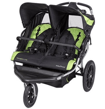 Baby Trend Navigator Lite Double Jogger Stroller, Lincoln