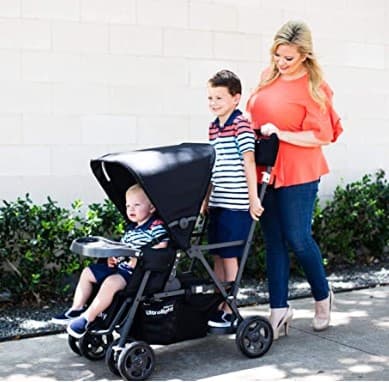 Ultralight Sit and Stand Double Stroller Joovy - Akamai Mobility